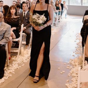 Birdy grey ash dress, black